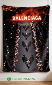 Balenciaga Throw Blankets